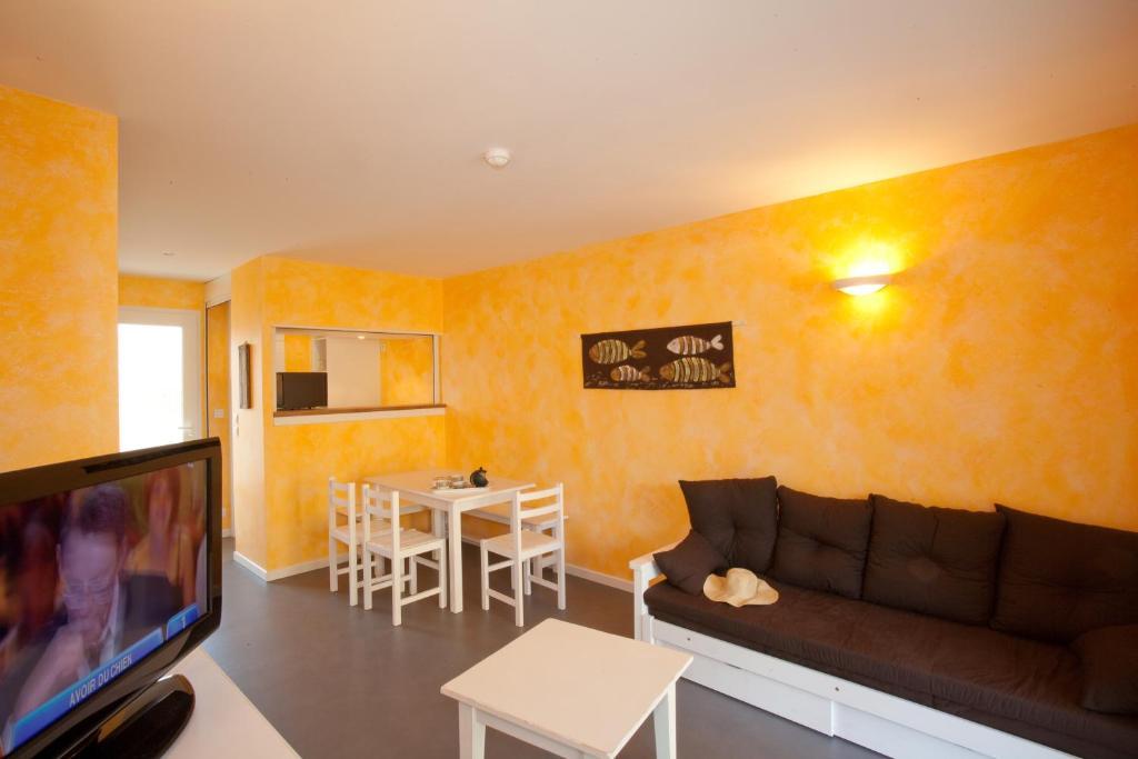 Residence Le Bois Flotte 메르빌프랑세빌플라쥐 객실 사진