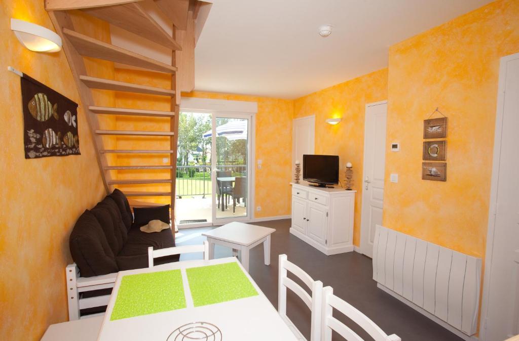 Residence Le Bois Flotte 메르빌프랑세빌플라쥐 객실 사진